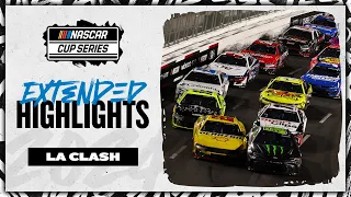 Late yellow sets up green-white-checkered at the Busch Light Clash | Extended Highlights