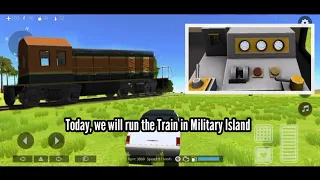 How to run train in Military Island :Ocean is home 2