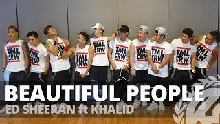 BEAUTIFUL PEOPLE by Ed Sheeran ft Khalid | Zumba | Pop | TML Crew Kramer Pastrana