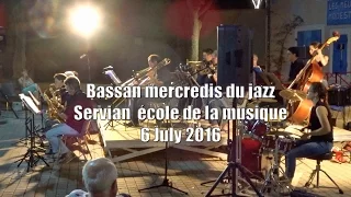 live big band concert performance Bassan mercredis du jazz Servian école de musique 6 July 2016 14