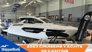 2023 Cruisers Yachts 42 Cantius Yacht Tour & Walkthrough SkipperBud's