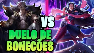 QUANDO DOIS CAMPEÕES ROUBADOS SE ENCONTRAM, SETT VS IRELIA | League of Legends |  TOP 1 Nasus BR