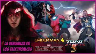 ¡THOR 5 Y LA BRUJA ESCARLATA VIENEN! + SPIDERMAN VS VENOM + Capitán América 4 – Marvel –