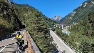 Der Alpe-Adria-Radweg 2023 in 30 Minuten
