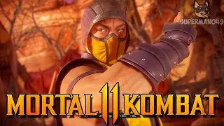 100% Damage With Scorpion In 20 Seconds! - Mortal Kombat 11: "Scorpion" Gameplay