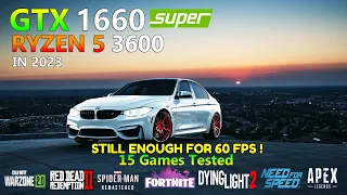 GTX 1660 Super + Ryzen 5 3600 - Test in 15 Games - 1080p