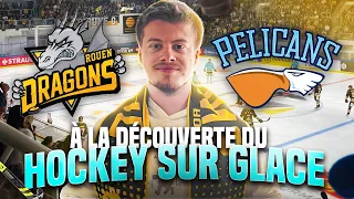 JE VOUS EMMENE A LA DECOUVERTE DU HOCKEY SUR GLACE (c'était banger)