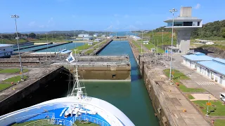 Cruise - Panama Canal - Ruby Princess 2023 (GoPro Timelapse)