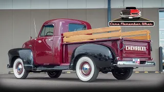 1954 Chevrolet Pickup 3100 - FOR SALE - 235 I6 Thriftmaster Engine  - Two Tone Paint
