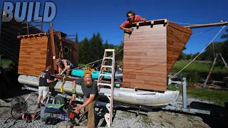 I Built a Pirate Ship - 7 Day Survival Challenge WATERWORLD Season 2 Episode 1