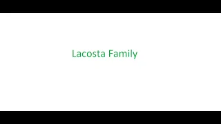 Lacosta family