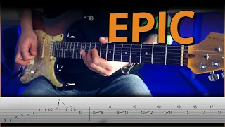 SUPER EPIC Guitar Solo with TABS