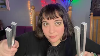 ASMR Sound Therapy, Just Tuning Forks, with Crystals, Frequency of Manifestation, I Am That I Am