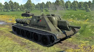 War Thunder: SU-122 Soviet Tank Destroyer Gameplay [1440p 60FPS]