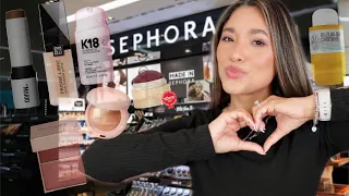 SEPHORA SPRING SALE TOP RECS ! Holy Grails | Skincare Haircare and Makeup