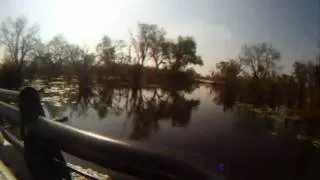 4X4 river crossing gone wrong, Africa