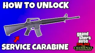 How To Unlock The NEW Service Carabine Weapon In GTA 5 ONLINE- ALL LOCATIONS!