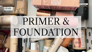 Meine Foundations & Primer | SCHMINKSAMMLUNG & DECLUTTERING