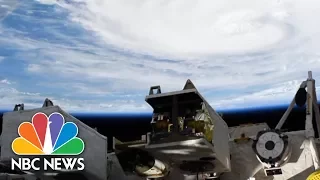 Huge Hurricane Harvey As Seen From Space | NBC News