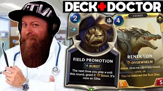Renekton Should Have Scout!! Runeterra's Deck Doctor Ep.5 | Legends of Runeterra
