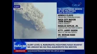 Saksi: Alert level 4 sa Bulkang Mayon, nananatili as ika-4 na linggo