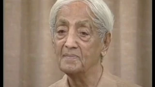 What is your relationship to us? | J. Krishnamurti