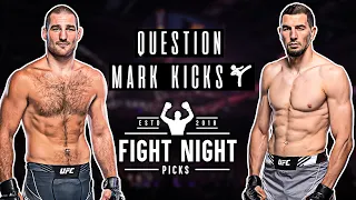 Question Mark Kicks - UFC Fight Night: Strickland vs. Magomedov Preview