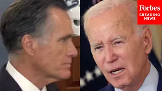 Mitt Romney Says He's Seen Nothing That Rises 'To A High Crime Or Misdemeanor' To Impeach Biden