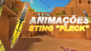 AS ANIMAÇÕES DA NOVA FACA! STING "FLECK" STANDOFF 2 🙂