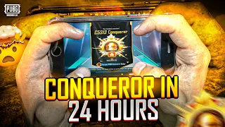 Conqueror in 24 hours on iPhone Se in 2023 | PUBG MOBILE |