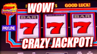 SIZZLING 7 HIGH LIMIT SLOT MACHINE ★ THIS MACHINE WAS ON FIRE!