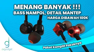 [ Legend ] Rekomendasi Earphone Terbaik Dibawah 100 Ribu | Remax 610D & JBL T110 | BASS BUKAN MAIN !