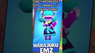 OMG! WEDNESDAY IS COMMING TO BRAWL STARS!