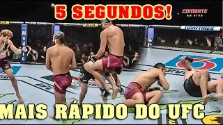 NOCAUTE MAIS RÁPIDO DO UFC!  Jorge Masvidal VS Ben Askren 5 SEGUNDOS! UFC 239 #resenha