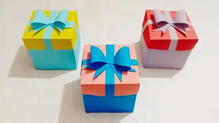 Diy Gift Box / How To Make Gift Box ? / Easy Paper Crafts Idea / Gift Box / How To Make