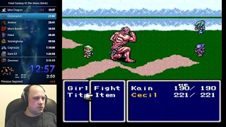 Final Fantasy IV Speedrun (No Stairs Glitch) - 3:09:13