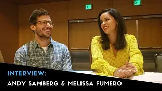 SDCC 2019 | 'Brooklyn 99' Andy Samberg & Melissa Fumero Interview | Exclusive