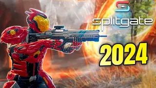 How is Splitgate doing in 2024? (Splitgate Gameplay)