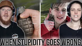 When Stupidity Goes Wrong REACTION | OB DAVE REACTS