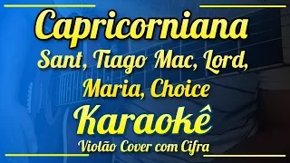 Capricorniana, Poesia Acústica #3 - Karaokê ( Violão cover com cifra )