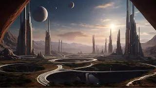 ANDROMEDA CITY ☆ Atmospheric Sci Fi Ambient Music for Relaxation, Meditation or Dream