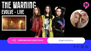 First Time Reaction Video | The Warning - Evolve (Live)