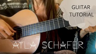 "Vuela con el Viento" Guitar Tutorial with Ayla Schafer