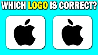 Can You Guess The Correct Logo? | Do You Have a Photographic Memory?