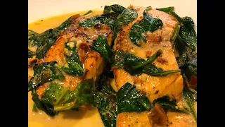 Keto Tuscan Salmon | Lavonne's Kitchen