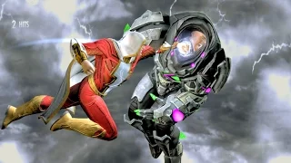 Injustice Gods Among Us All Super Moves on Lex Luthor Kryptonite Suit Costume Ultimate Edition PC