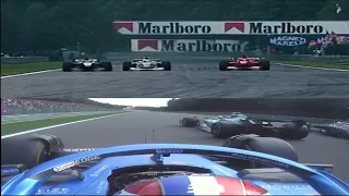 F1 Belgium 2022: Ocon copies Häkkinen's master class overtake from Spa 2000