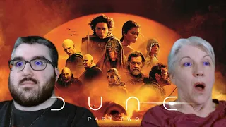 My Mom Watches DUNE PART 2 (2024) | Movie Reaction | First Time Watching