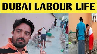 दुबई में लेबर का इसी जिंदगी नहीं देखी होगी || DUBAI LABOUR LIFE || WORKER LIFESTYLE IN DUBAI