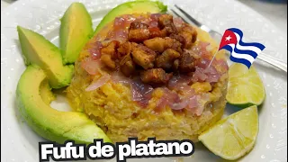 How to make Fufu de platano :  Cuban recipe | Cuban mashed plantains #recetacubana
